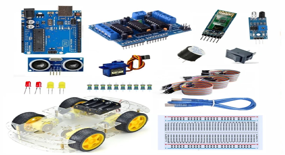 4WD Arduino Smart Robotic Car Kit
